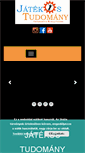 Mobile Screenshot of jatekostudomany.hu